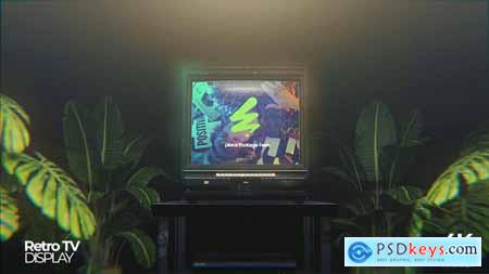 Retro CRT TV Mockup 58131318
