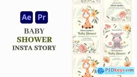 Baby Shower Instagram Story 58161631
