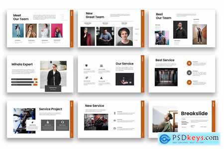 Mihala Business PowerPoint Template