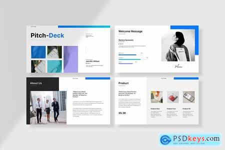 Pitch Deck PowerPoint Presentation Template 48TMSKS