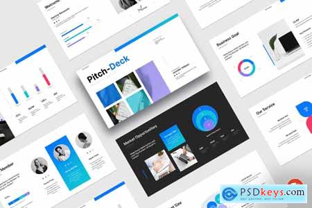 Pitch Deck PowerPoint Presentation Template 48TMSKS
