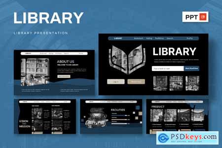 Library - Library Powerpoint