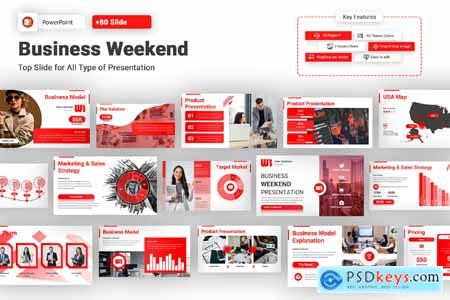 Business Weekend PowerPoint Template