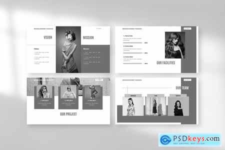 Monochrome Fashion - Fashion Powerpoint