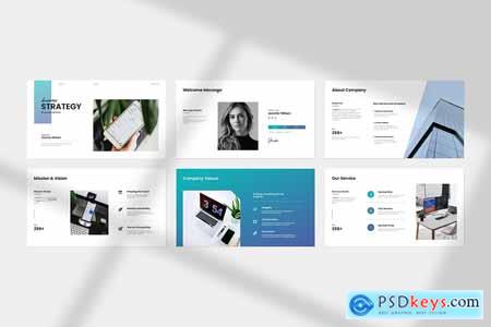 Business Strategy PowerPoint Layout