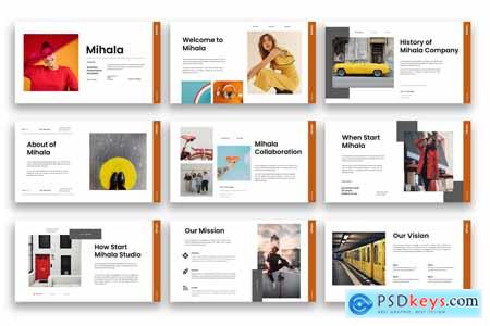 Mihala Business PowerPoint Template