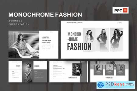 Monochrome Fashion - Fashion Powerpoint