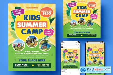 Kids Summer Camp Flyer