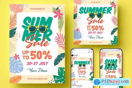 Summer Sale Flyer 6E9W33S