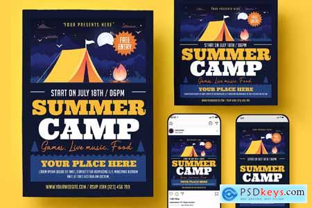 Summer Camp Flyer