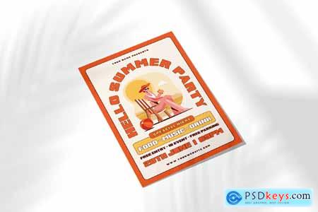 Happy Summer Day Flyer Templates