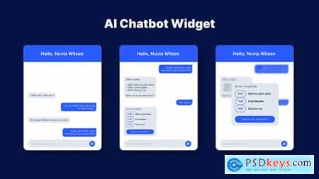 AI Chatbot Widget 58186069