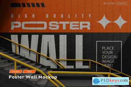 Poster Wall Mockup