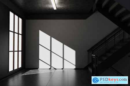 Stair Wall Mockup