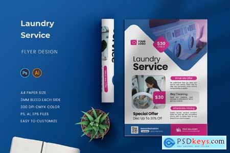 Laundry Service Flyer