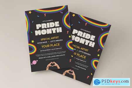 Pride Month Flyer 3T7PFKT