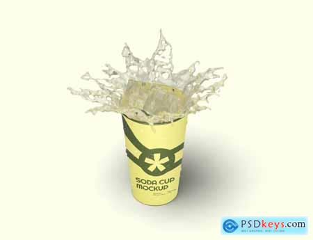 Soda Cup Mockup