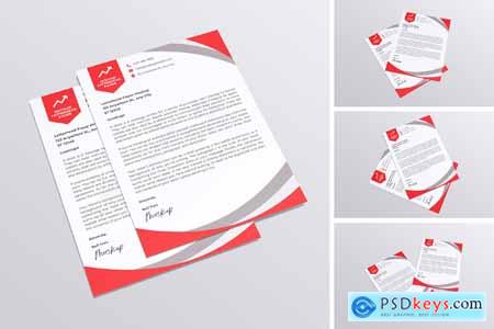 Letterhead Paper Mockup