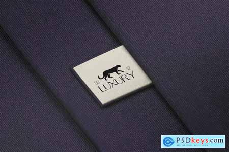 Woven Label Embroidery Mockup 001