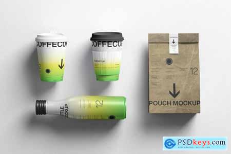 Coffee Packaging Mockup Set Template