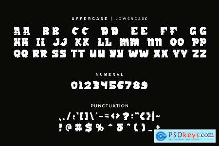 Blosh Swors - Graffiti Font