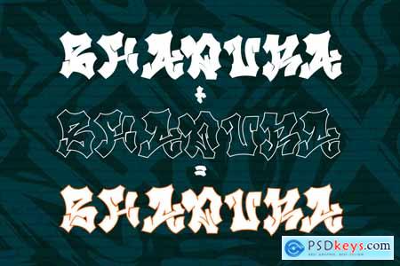 Beast Quotz  Wild Graffiti Font