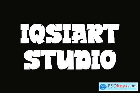 Blosh Swors - Graffiti Font