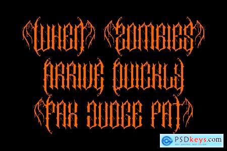 Amerowa - Gothic Font