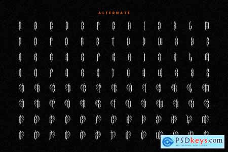 Amerowa - Gothic Font