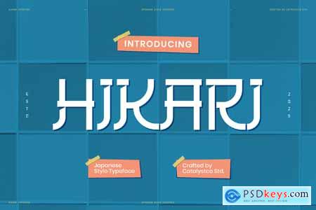 Hikari Japanese Style Font