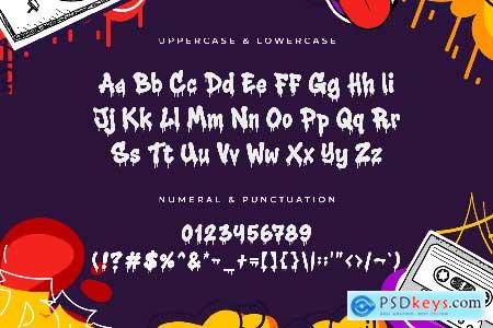Graff Blast  A Modern Graffiti Font