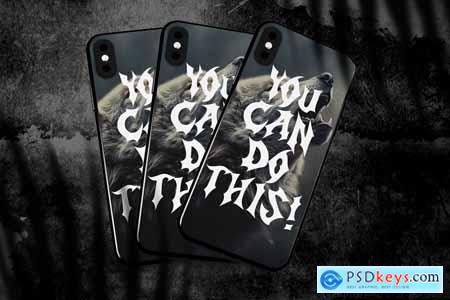 Sacrifice Horror Black Metal Display Font