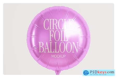 Minimalist Metallic Balloon
