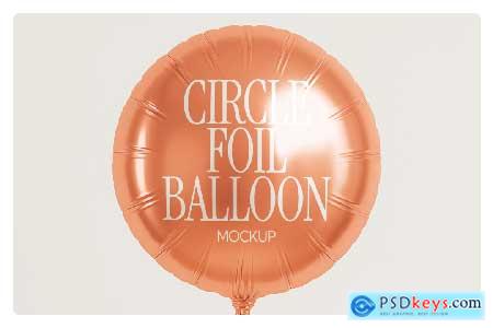Minimalist Metallic Balloon