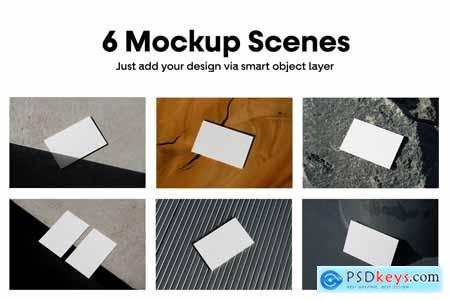 Stationery Business Card Mockups vol.13