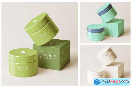 Double Cosmetic Jar