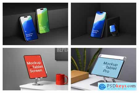 Electronic Device Laptop Mockups vol.18