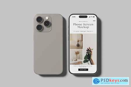 Phone Screen Mockup