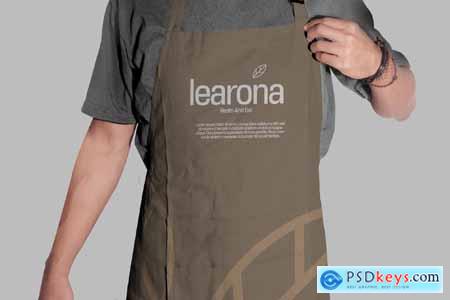 Fabric Apron mockup
