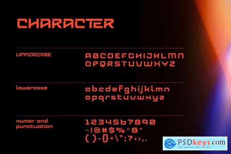 Brexton Futuristic Font