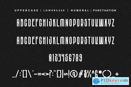 Sturoc - Modern Condensed Font