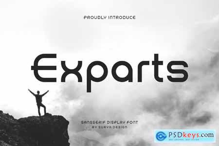 Exparts - Sport Display Font