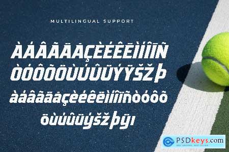 Kickrush  A Modern Sport Font