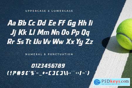 Kickrush  A Modern Sport Font