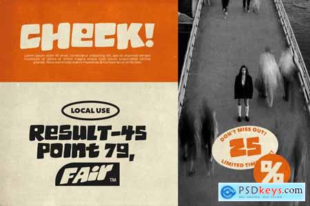 Fair Square - Chunky Bold Font