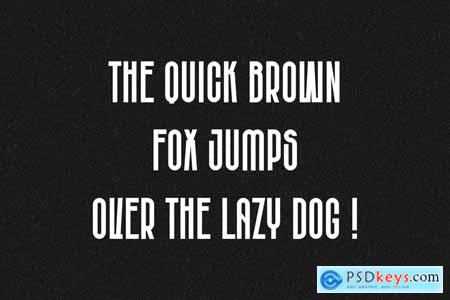 Sturoc - Modern Condensed Font