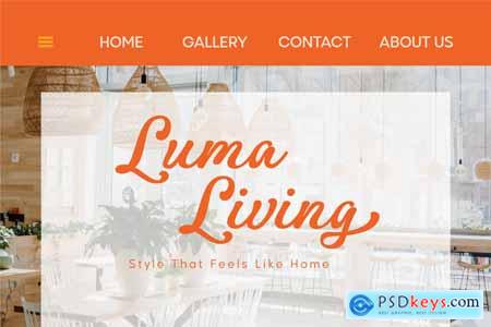 Peachy Lime  Retro Script Font