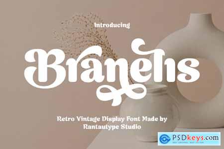 Branelis Retro Vintage Font