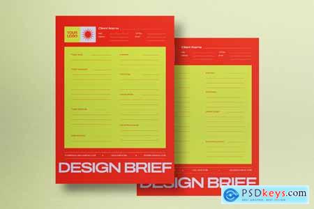 Red Utilitarian Company Design Brief