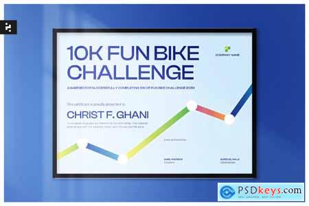 Bike Event Certificate